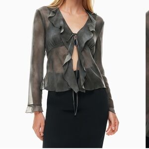 Wilfred Aritzia Frenchy Blouse